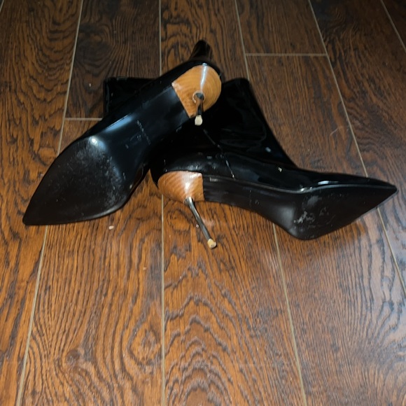 H&M Premium Patten Leather Boots Size 8.5 - Picture 5 of 14